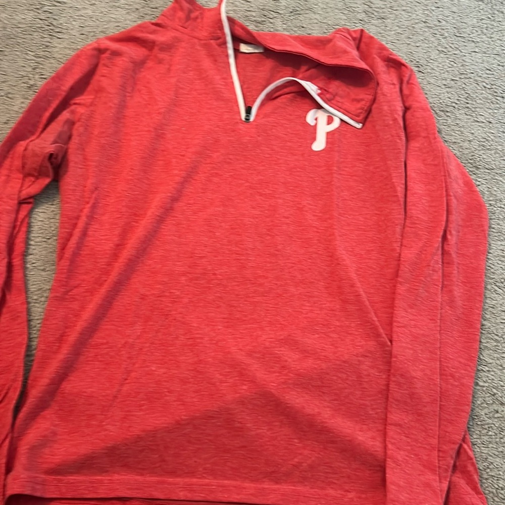 Long sleeve Phillies zip up